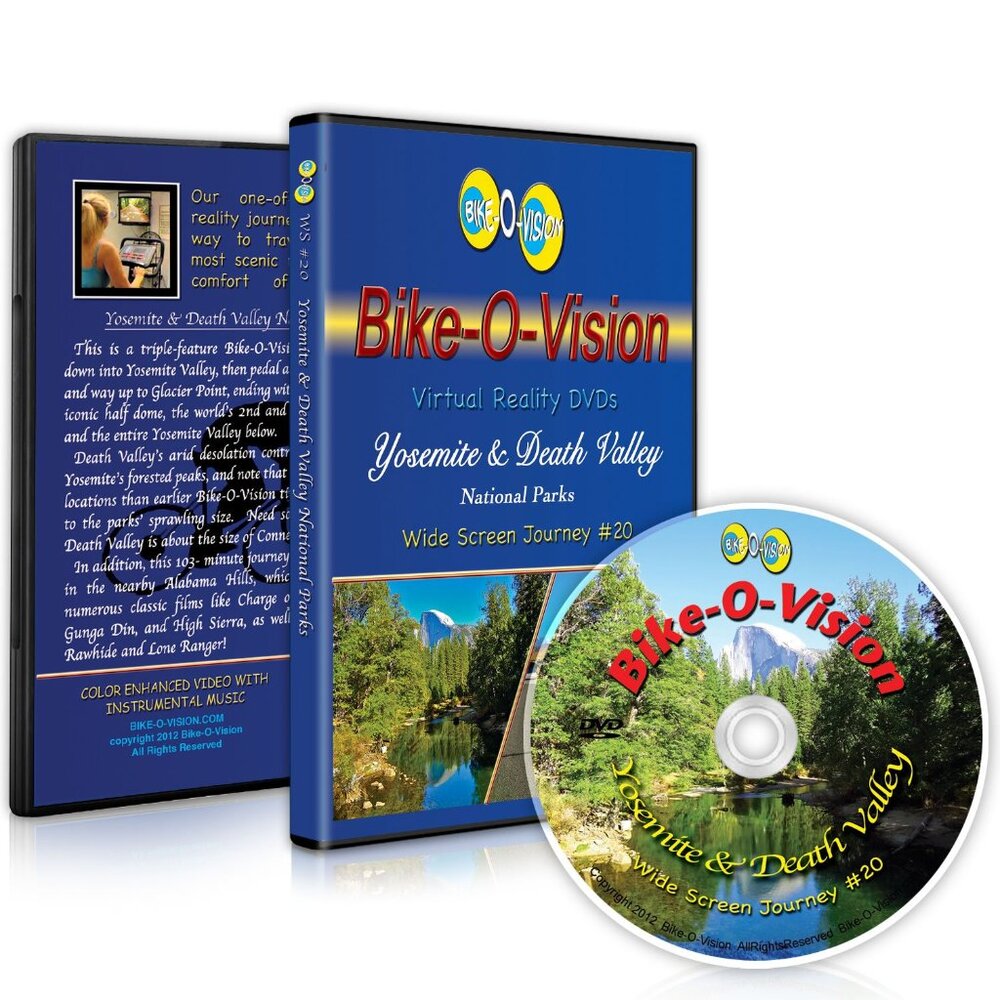Bike-O-Vision Cycling Video Yosemite & Death Valley National Parks